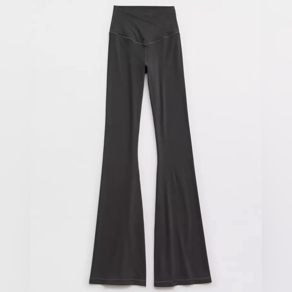Aerie Crossover Flare Leggings